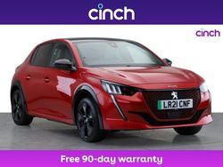 Red Used 2021 Peugeot e-208 Premium Hatchback | £12,999 (Fair price)