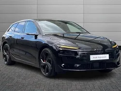 Black Used 2025 Audi A6 e-tron Performance Estate | £69,995 (Fair price)