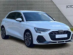 White Used 2025 Audi A3 e-tron S-Line Hatchback | £31,186 (Expensive)