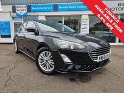 Black Used 2019 Ford Focus Titanium Hatchback | £9,995 (Fair price)