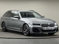 Skyscraper grey Used 2023 BMW 520 M Sport Estate | £27,700 (Fair price)