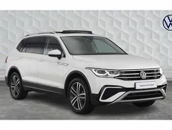 White Used 2023 VW Tiguan Allspace Elegance SUV | £28,310 (Fair price)