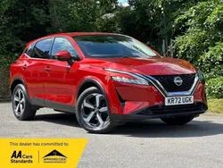 Red Used 2022 Nissan Qashqai N-Connecta SUV | £15,990 (Good price)