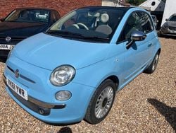 Blue Used 2011 Fiat 500C Lounge Cabriolet | £3,995 (Good price)