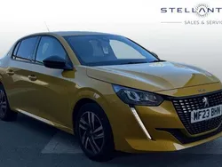 Yellow Used 2023 Peugeot 208 Allure+ Hatchback | £13,228 (Good price)