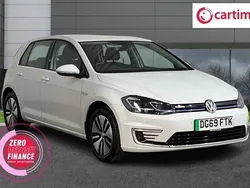 White Used 2019 VW e-Golf Hatchback | £9,599 (Fair price)