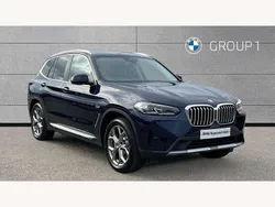 Blue Used 2021 BMW X3 xLine SUV | £28,995 (Fair price)