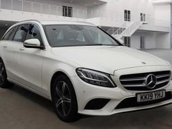White Used 2019 Mercedes C300 Estate | £13,290 (Super price)