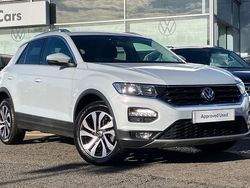 Silver Used 2021 VW T-Roc Active SUV | £17,495 (Fair price)
