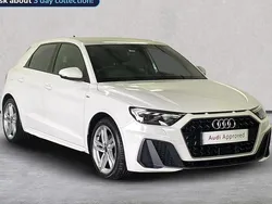 White Used 2022 Audi A1 S-Line Hatchback | £20,617 (Fair price)