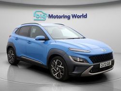 Blue Used 2022 Hyundai Kona Premium SUV | £15,661 (Fair price)