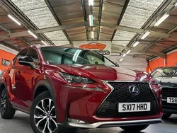 Red Used 2017 Lexus NX300h Sport Line SUV | £16,995 (Good price)