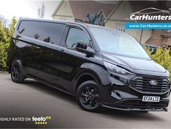 Black Used 2024 Ford Transit Custom Limited Van | £34,194