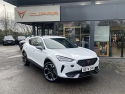 Nevada white Used 2024 Cupra Formentor VZ1 SUV | £24,990 (Fair price)