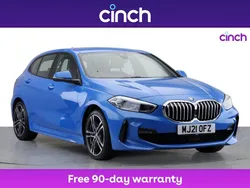 Blue Used 2021 BMW 118 M Sport Hatchback | £16,859 (Fair price)