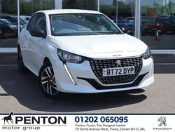 White Used 2022 Peugeot 208 Allure+ Hatchback | £14,490 (Fair price)