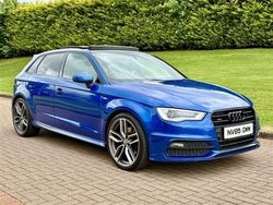 Blue Used 2015 Audi A3 Sportback S-Line Hatchback | £11,950 (Expensive)