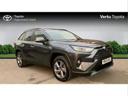 Grey Used 2019 Toyota RAV4 Hybrid SUV | £26,814 (A bit pricey)