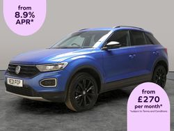 Blue Used 2021 VW T-Roc Black Edition SUV | £19,357 (Good price)