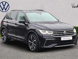 Black Used 2021 VW Tiguan R-line SUV | £24,686 (Fair price)