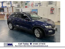 Blue Used 2020 VW T-Roc SE SUV | £13,974 (Super price)