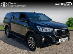 Black Used 2020 Toyota HiLux Pickup | £22,900 (Fair price)