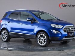 Blue Used 2020 Ford Ecosport Titanium SUV | £10,195 (Fair price)