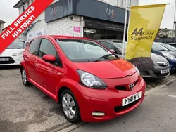 Red Used 2011 Toyota Aygo Hatchback | £2,895 (Fair price)