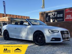White Used 2013 Audi A5 Cabriolet S-Line Cabriolet | £7,990 (Fair price)