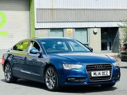 Blue Used 2014 Audi A5 Sportback Hatchback | £4,490 (Fair price)