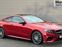 Red Used 2018 Mercedes E300 AMG Line Premium Plus Coupe | £25,498 (A bit pricey)