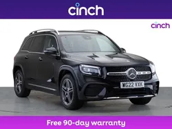 Black Used 2022 Mercedes GLB200 AMG line SUV | £25,449 (Fair price)