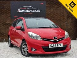 Red Used 2014 Toyota Yaris Plus Hatchback | £6,695 (Fair price)