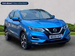 Blue Used 2020 Nissan Qashqai Tekna SUV | £14,029 (Fair price)