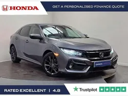 Grey Used 2021 Honda Civic SR Hatchback | £18,465 (Fair price)