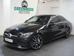 Black Used 2019 Mercedes C220 AMG Line Premium Sedan | £13,790 (Fair price)