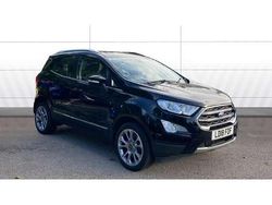 Black Used 2018 Ford Ecosport Titanium SUV | £9,095 (Fair price)