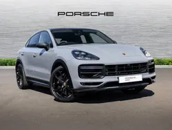 Arctic grey Used 2022 Porsche Cayenne Turbo GT SUV | £130,900