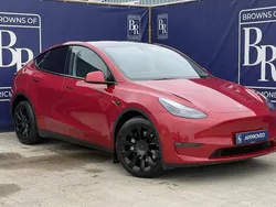 Red Used 2022 Tesla Model Y Long Range AWD SUV | £25,250