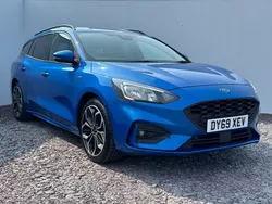 Blue Used 2019 Ford Focus ST-Line X Estate | £12,595 (Fair price)