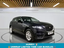 Black Used 2017 Jaguar F-Pace Prestige SUV | £12,499 (Good price)