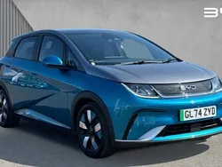 Blue/grey Used 2024 BYD Dolphin Design Hatchback | £22,637 (Fair price)