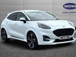 White Used 2023 Ford Puma Gen-E ST-Line X SUV | £17,499