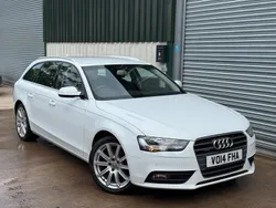 White Used 2014 Audi A4 Estate | £7,295 (A bit pricey)