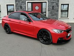 Red Used 2015 BMW 330 M Sport Sedan | £14,990