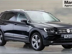 Black Used 2021 VW Tiguan Allspace Match SUV | £20,515 (Good price)