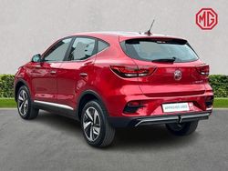 Red New 2025 MG ZS SE Sedan | £20,695 (A bit pricey)