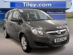 Grey Used 2013 Vauxhall Zafira MPV | £3,990 (A bit pricey)