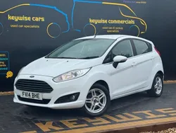 White Used 2014 Ford Fiesta Zetec Hatchback | £7,790 (Fair price)