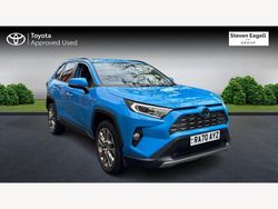 Blue Used 2021 Toyota RAV4 Hybrid SUV | £24,192 (Fair price)